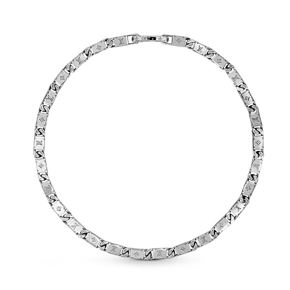 18K Louis Vuitton Monogram Tied Up Necklace
